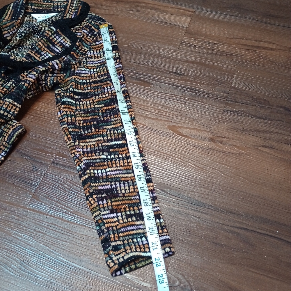 Exclusively Misook Button Front Multicolored Swea… - image 8